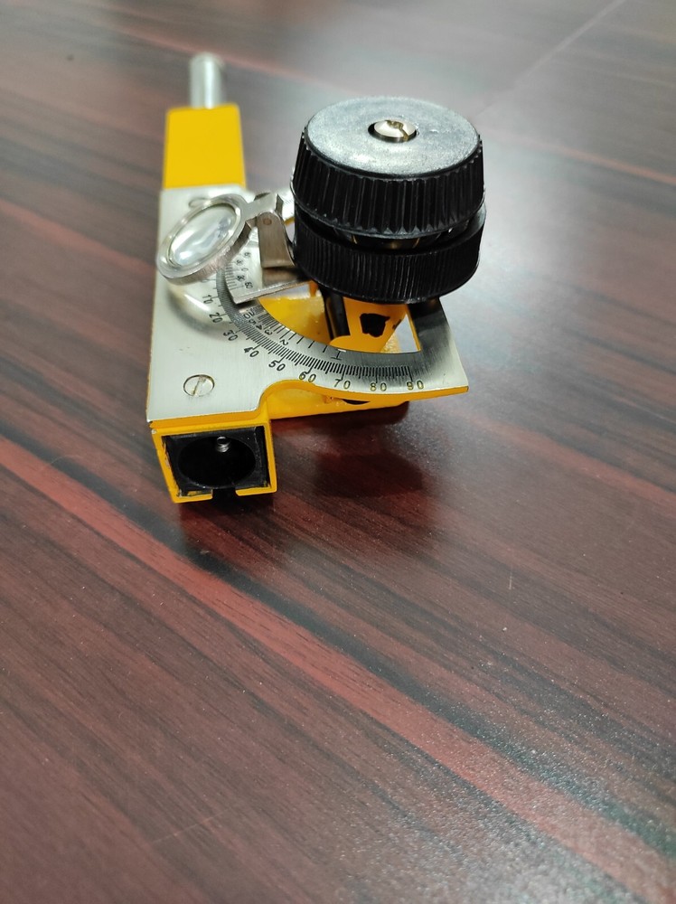 Basic Surveying Instrument Abney Hend Level Percent & Degree Clinometer