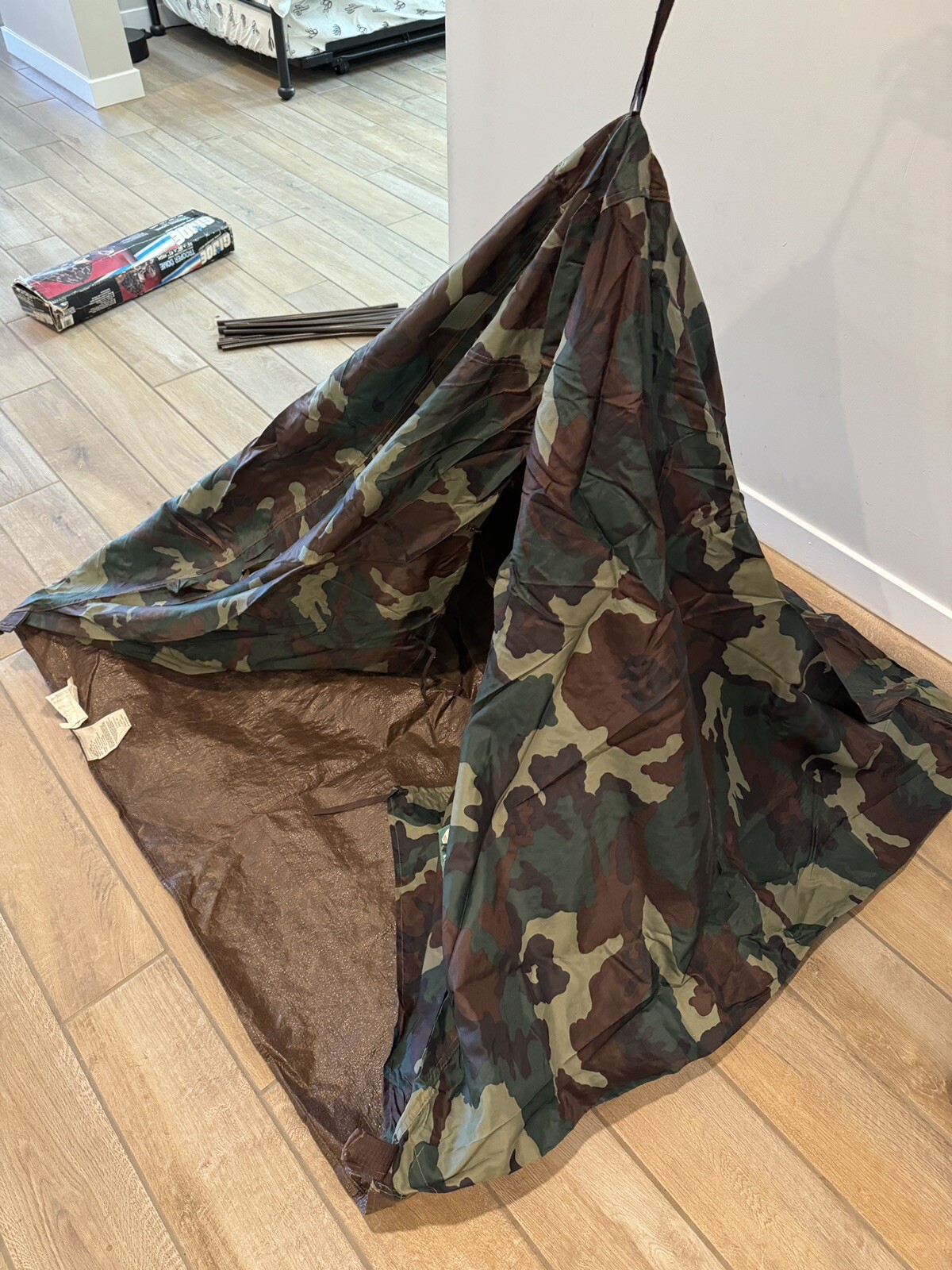 1986 ERO Hasbro G.I. Joe “Trooper Dome” Camo Play Tent - Incomplete! Read Descri