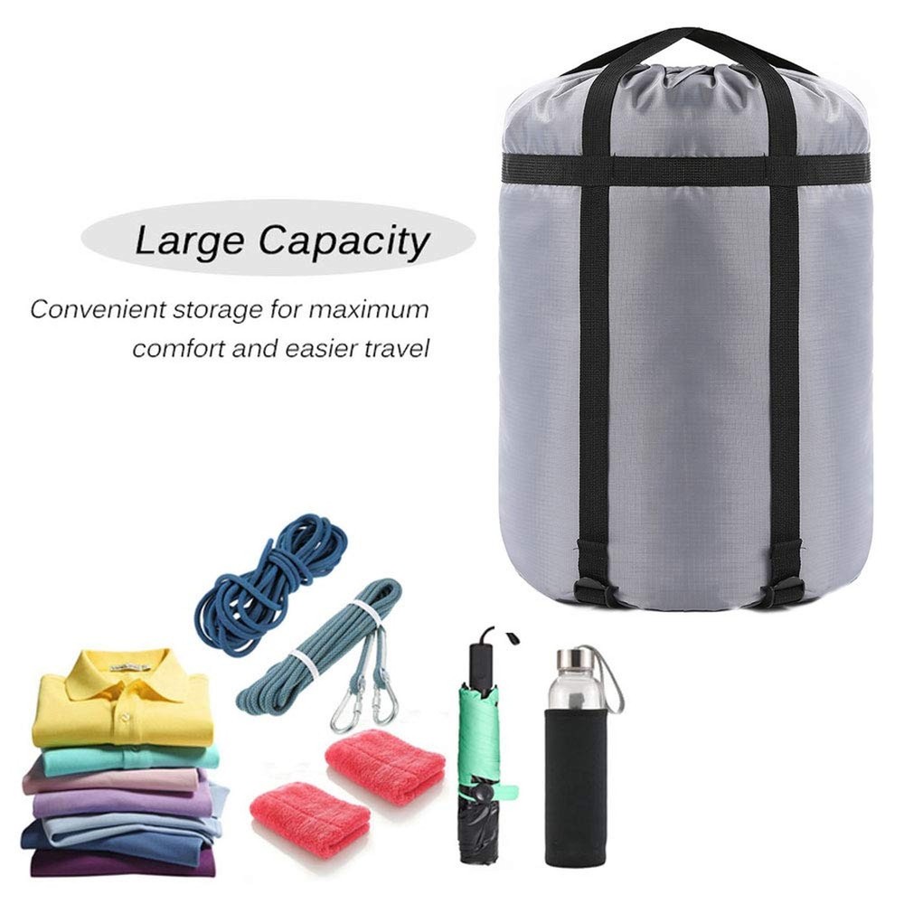 Compression Stuff Sack, 24L/36L/46L Sleeping Bags Storage Stuff Sack Organize...