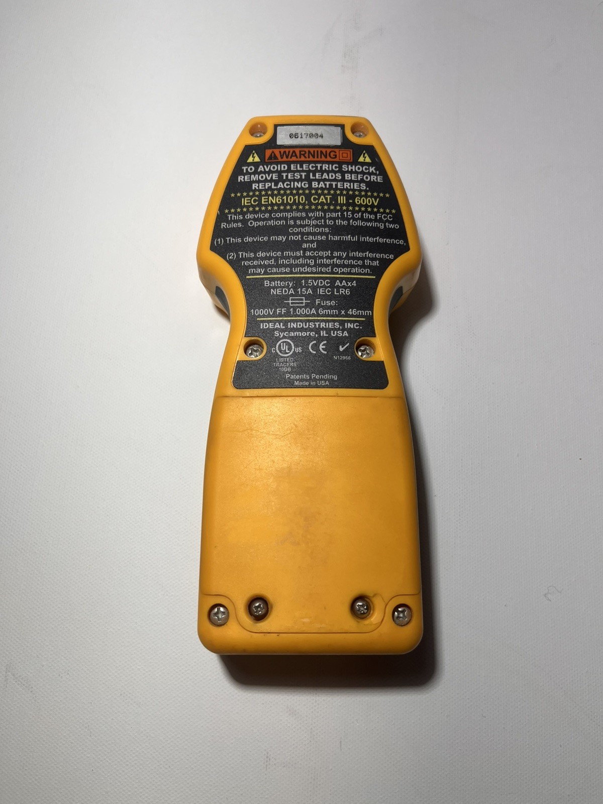 IDEAL SURETEST CIRCUIT TRACER (TR-958/RC-958) (DJ1034687) 1000v