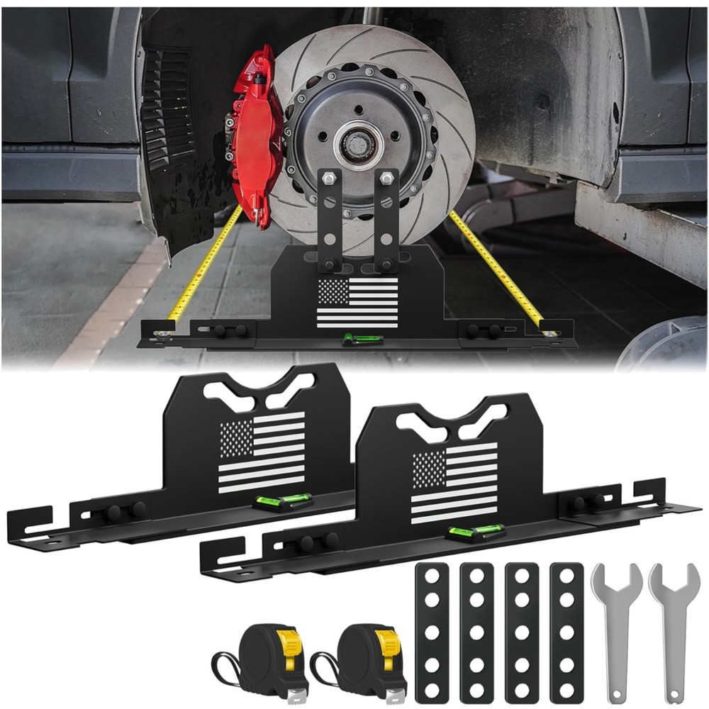 2026 Upgraded Wheel Alignment Tool, 2 PCS Toe Alignment Tool Plates Without R...