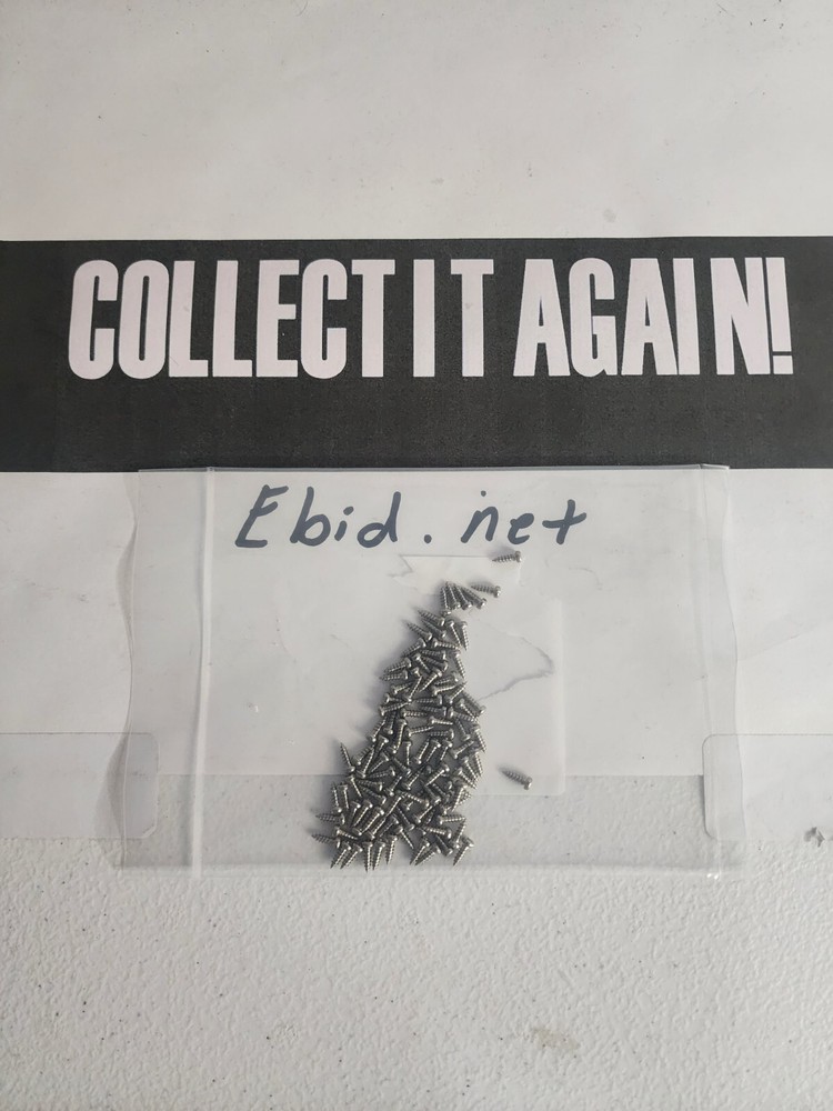 GI Joe 1982 - 1994 replacement stainless pointed screw 100-pc lot #02 HTF