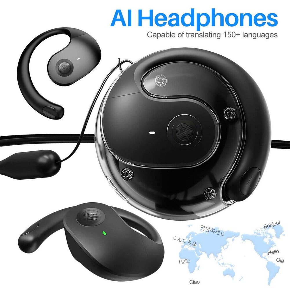 Translation Earbuds Wireless Bluetooth Ai Translator 150 Languages OWS Headphone