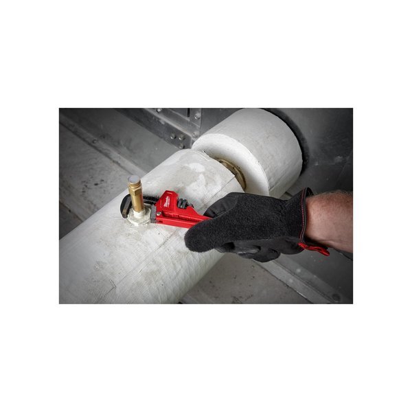 Milwaukee Tool 48-22-7106 6 In L 3/4 In Cap. Cast Iron Straight Pipe Wrench