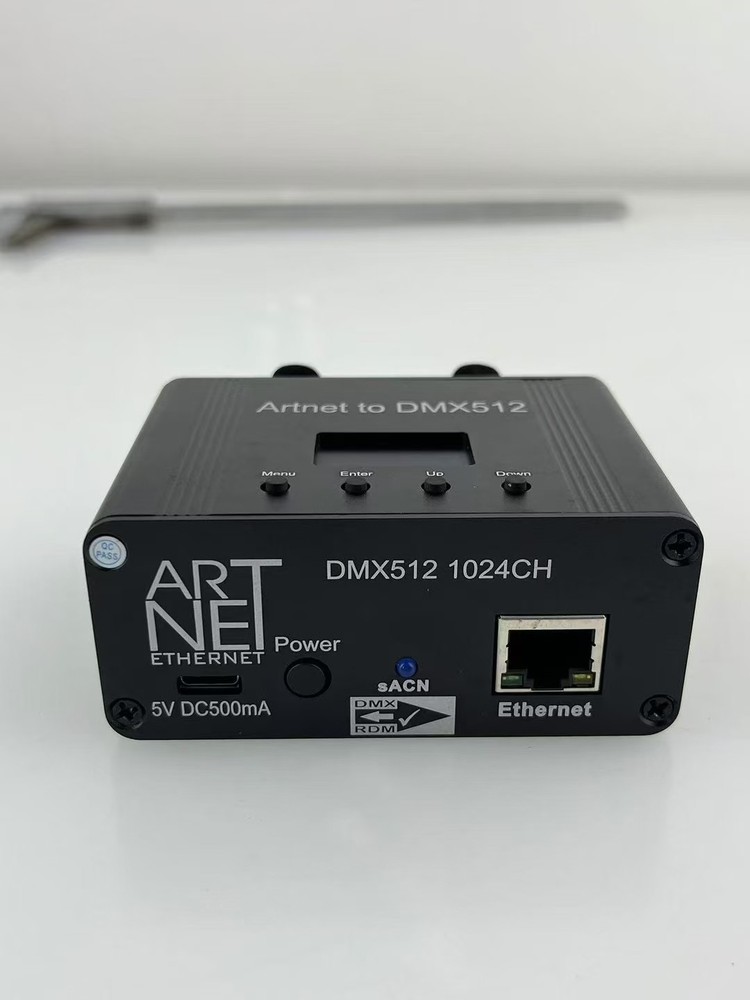 2 Port 1024CH Artnet sACN RDM - DMX512 Node light controller | Unlock MA2 4096CH