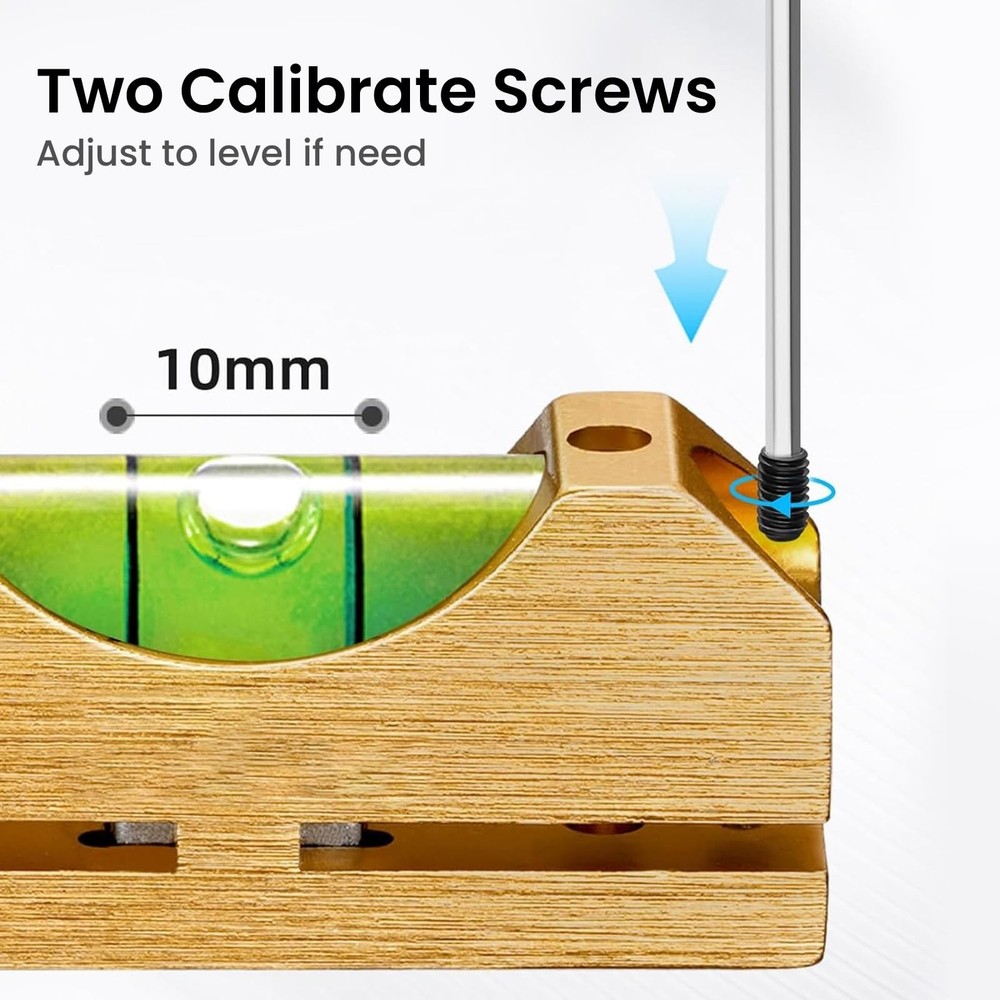 Scope Leveling Kit, Professional Level Universal Mounting Gold