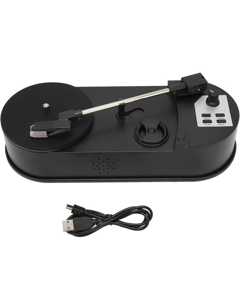 MP3 USB Turntable Vinyl Record Player – USB Conversion – Portable LP Player