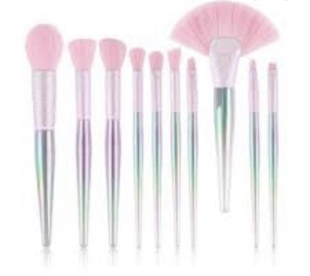 Holographic 10 Piece Brush Set