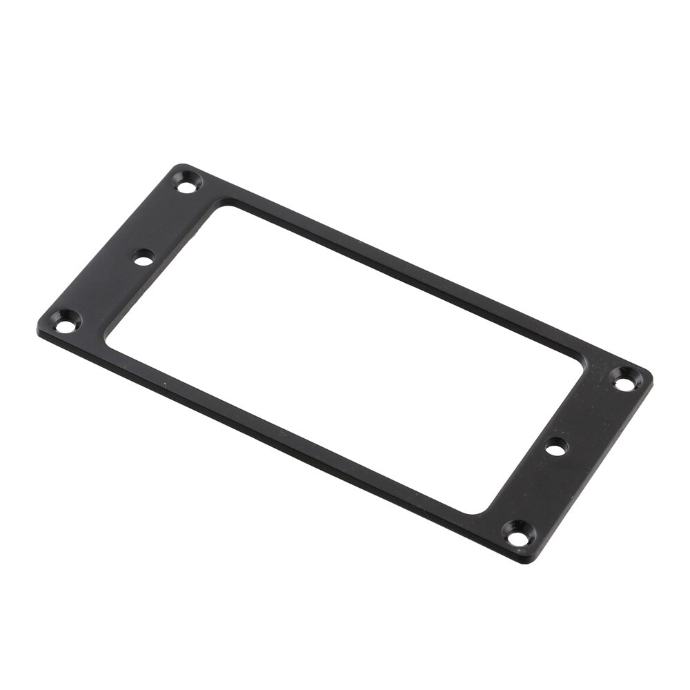 2PCS Black Flat Metal Humbucker Pickup Frame Mounting Ring