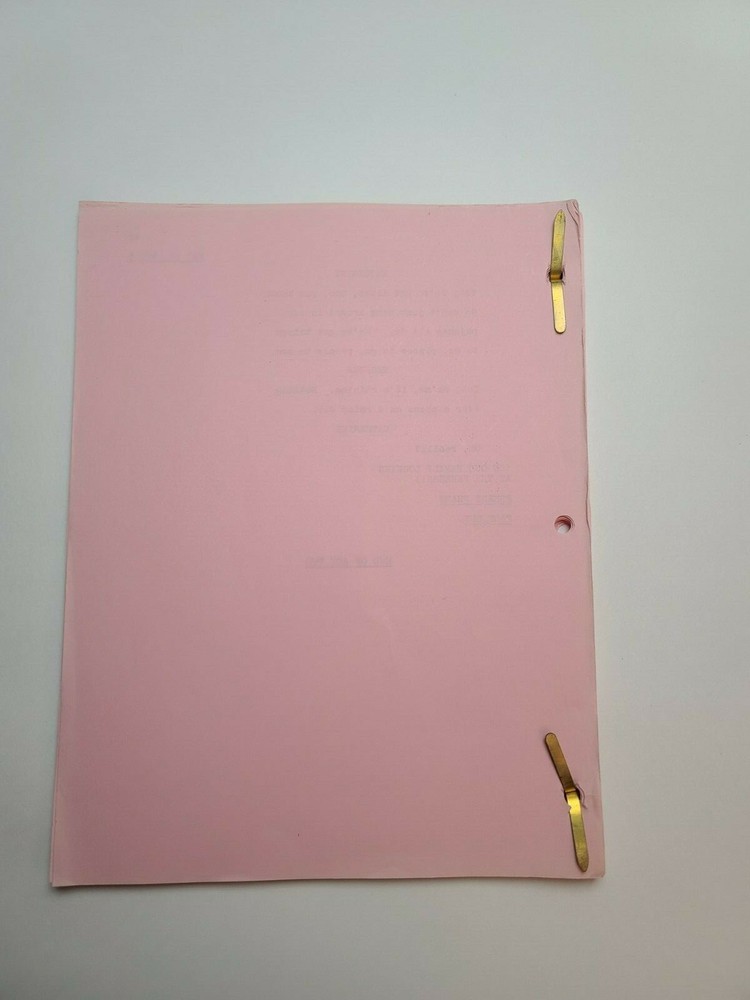 WEBSTER / Madeline Sunshine & Steven Sunshine 1984 TV Script, "Runaway"