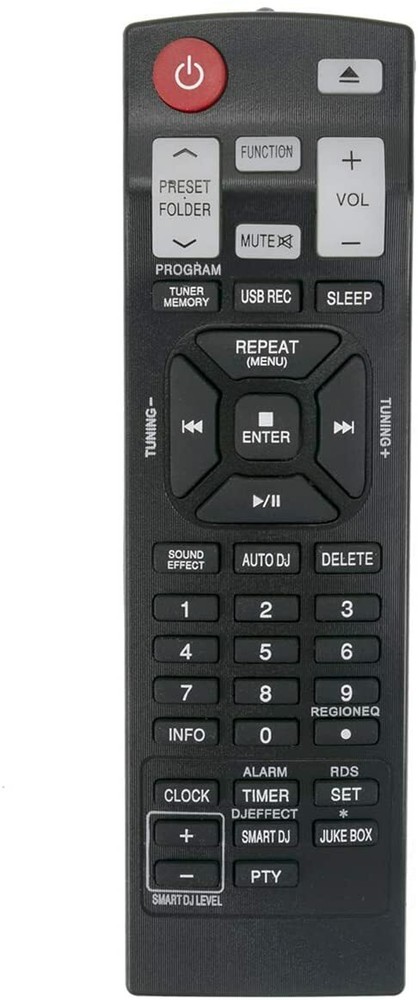 New Replace Remote Control AKB73655761 for LG Audio System OM5540 OM5541 OM5541F