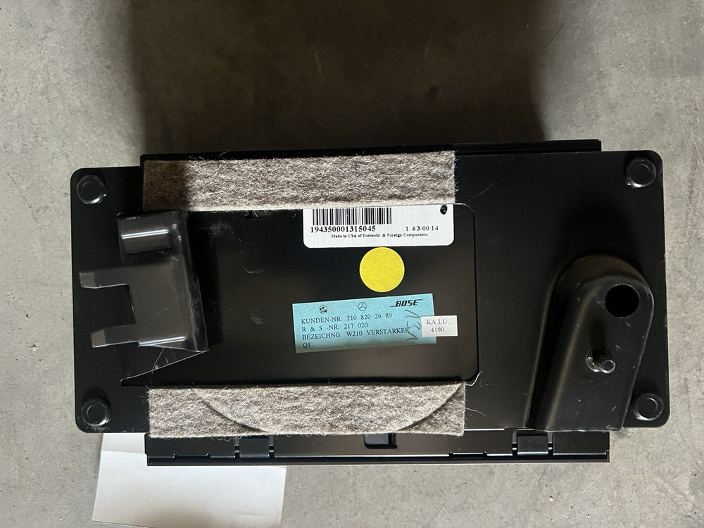 MERCEDES E-CLASS 00-02 210 Type; Sdn, E320, amplifier,2108202689