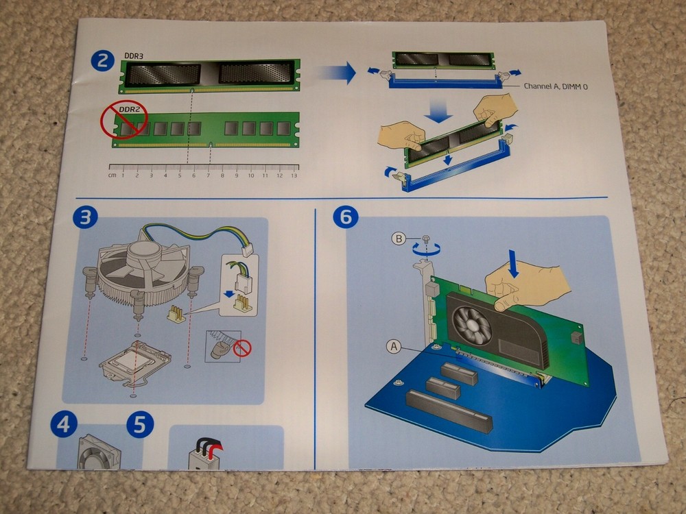 Intel Desktop Board Express Installer Drivers & Quick Reference DP55WB