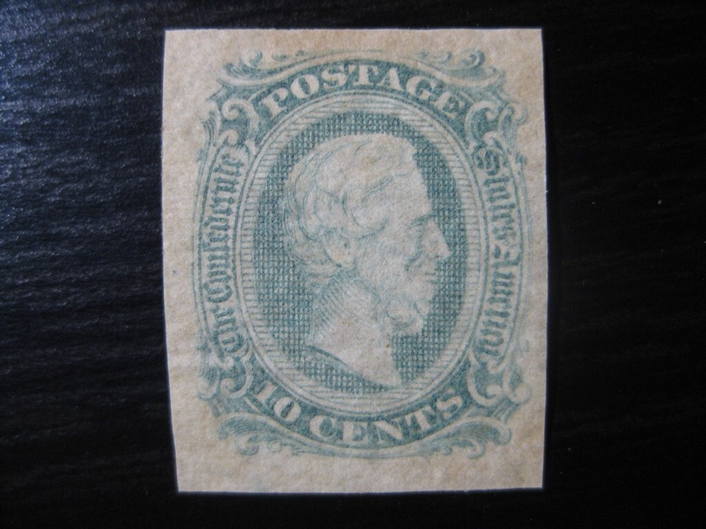 CONFEDERATE STATES CSA Sc. #11c scarce mint MNH stamp! (4)