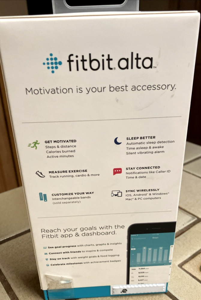 Fitbit Alta Small Activity Tracker - Black