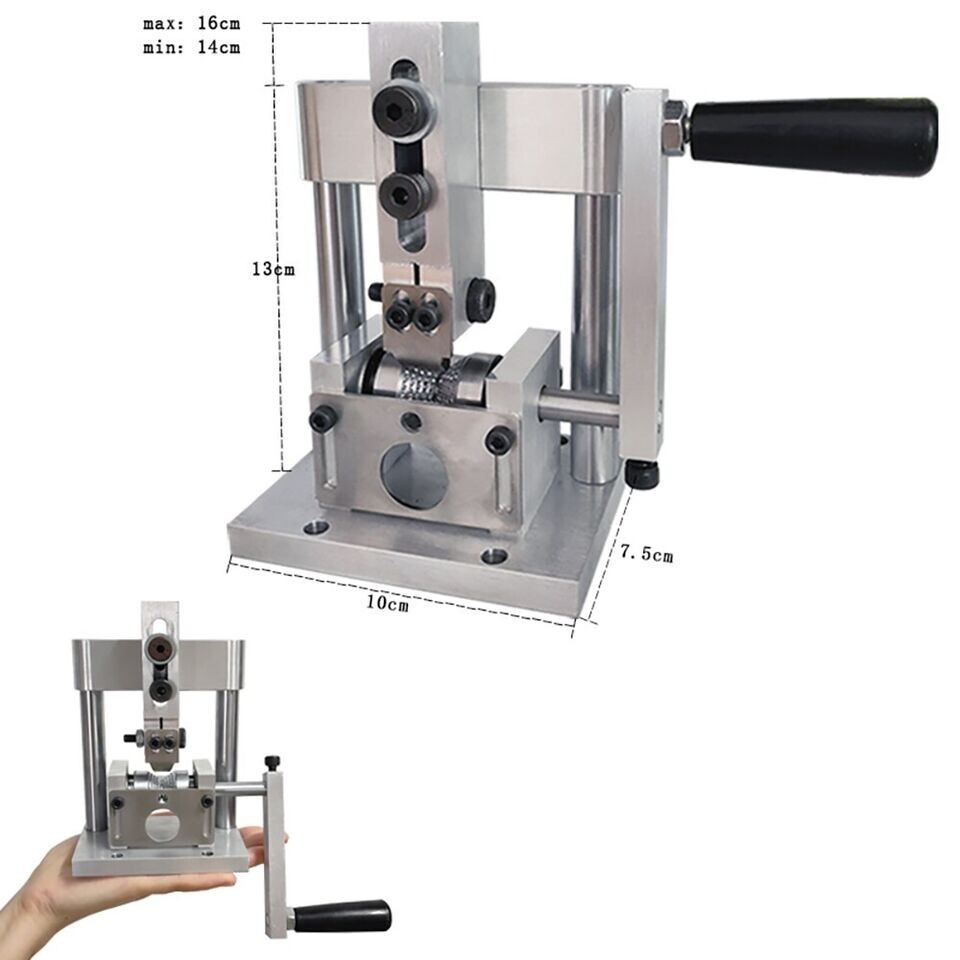 Manual Portable Wire Stripping Machine 1-15MM Scrap Copper Cable Peeling Machine