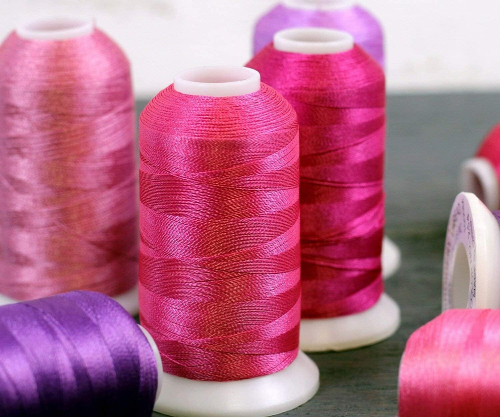 COLOR BUILDER POLYESTER EMBROIDERY THREAD SETS 1000M 40 WT - 8 SETS AVAILABLE