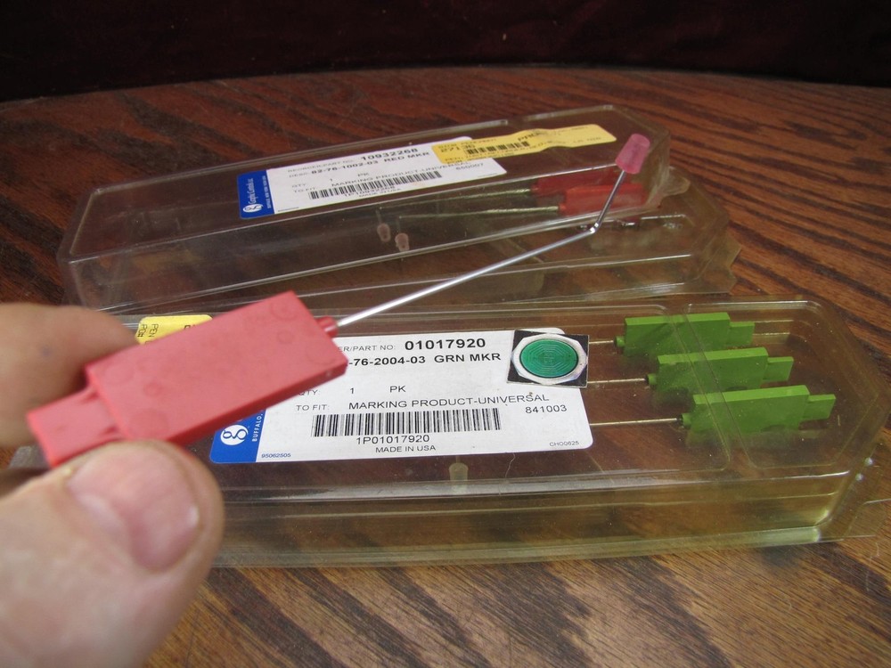 Universal Plotter Printer Marker Pens (3) Green  Red Graphic Controls 01017920