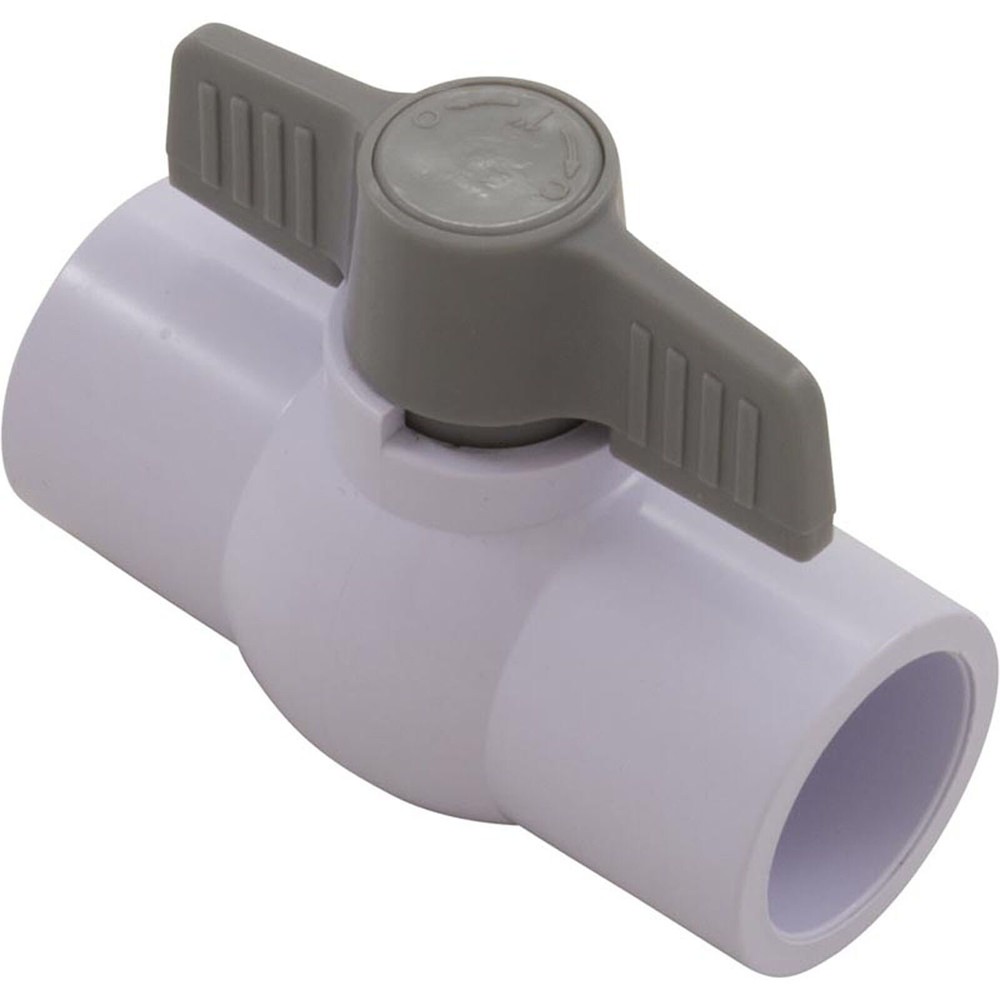 Ball Valve, Custom Molded Products, 1" Slip