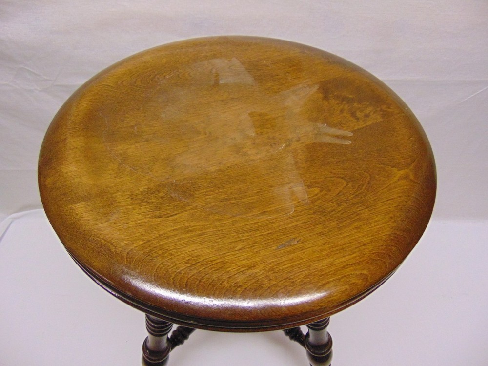 Antique Tonk Piano Stool Ball & Claw