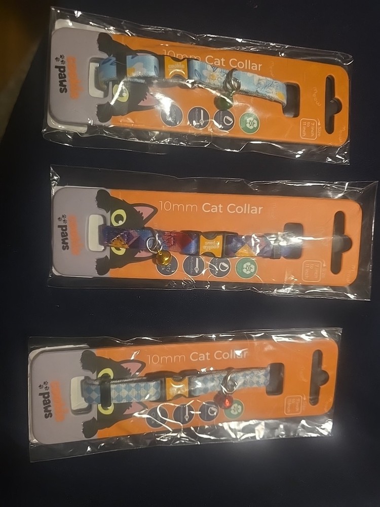 cookie paws 10mm cat collar