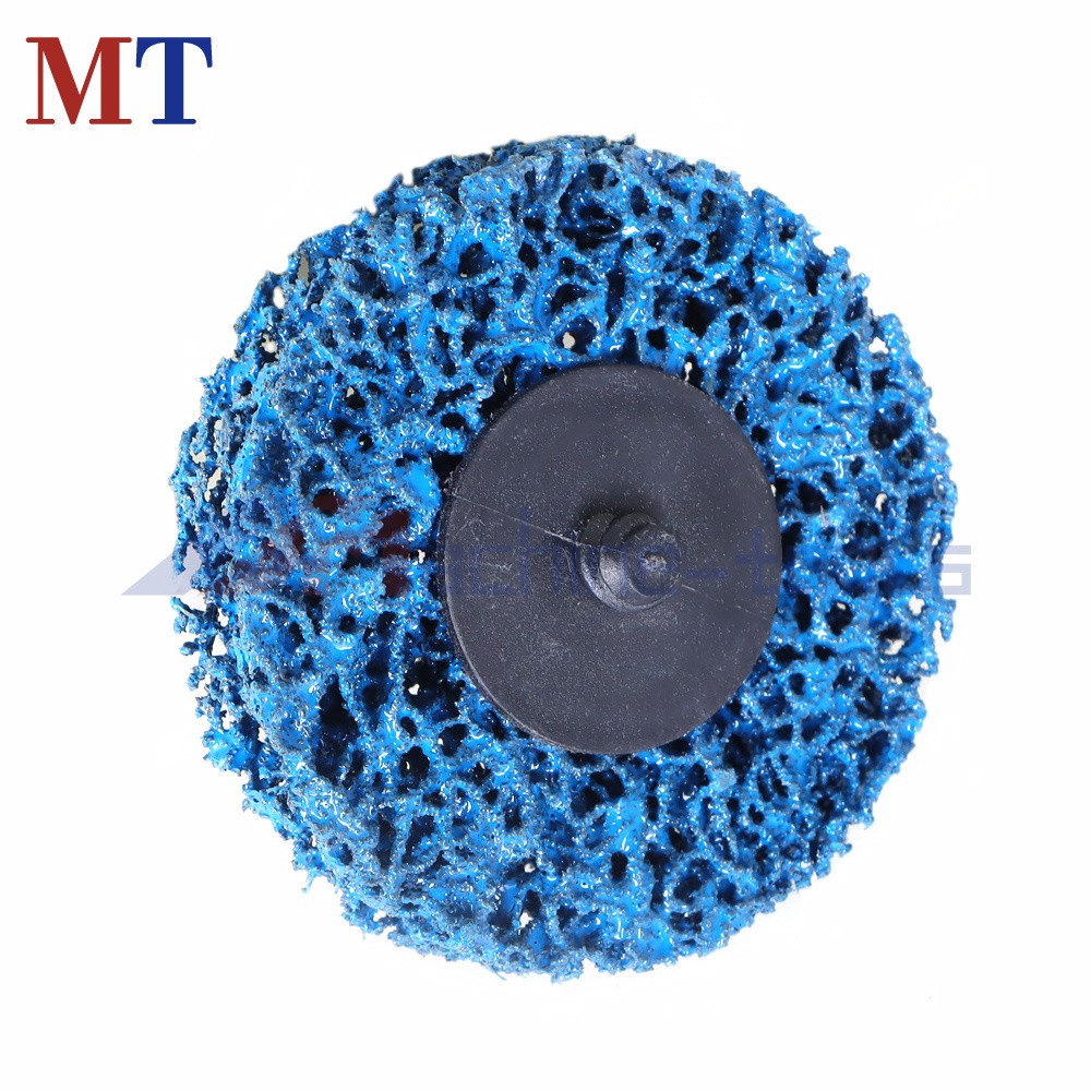 25 Pack 3 Inch Quick Change Easy Strip & Clean Discs For Paint Rust Blue
