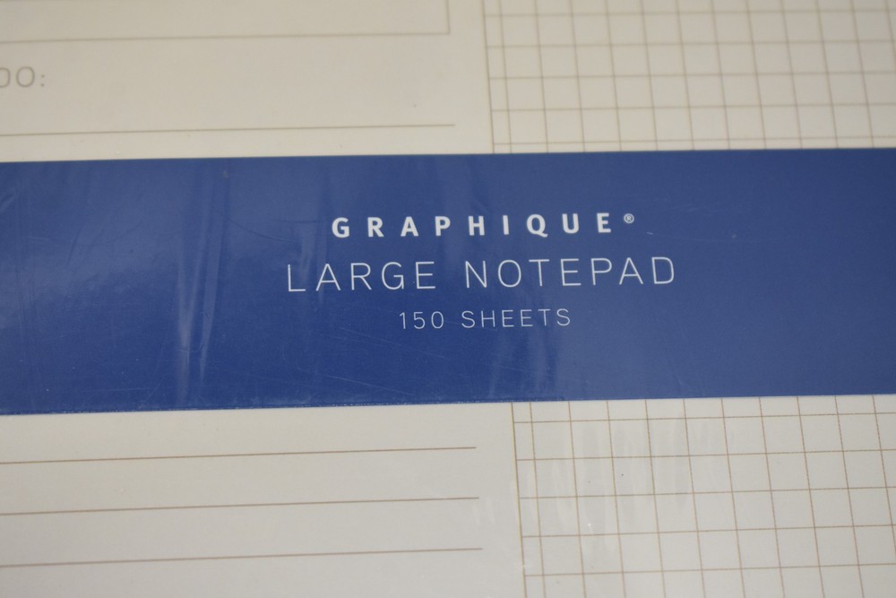 Priotities Large Notepad Daily Planner 150 Sheets 6" x 8" Undated Notes