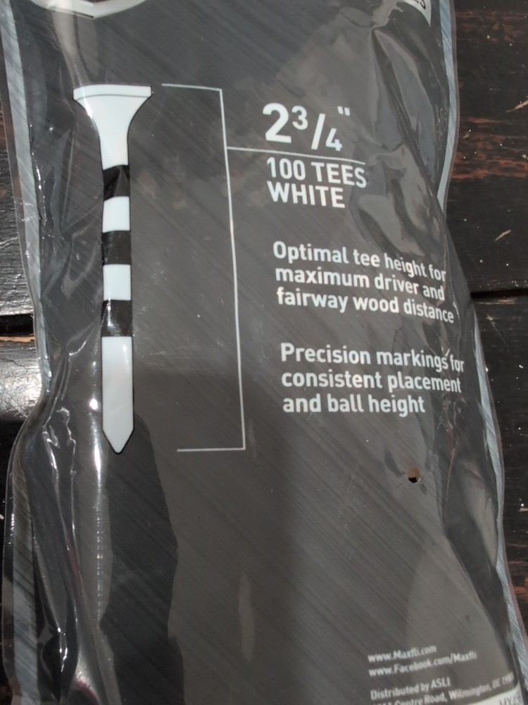 MaxFli Performance Series Precision Golf Tees 100 Count 2 3/4" MX458