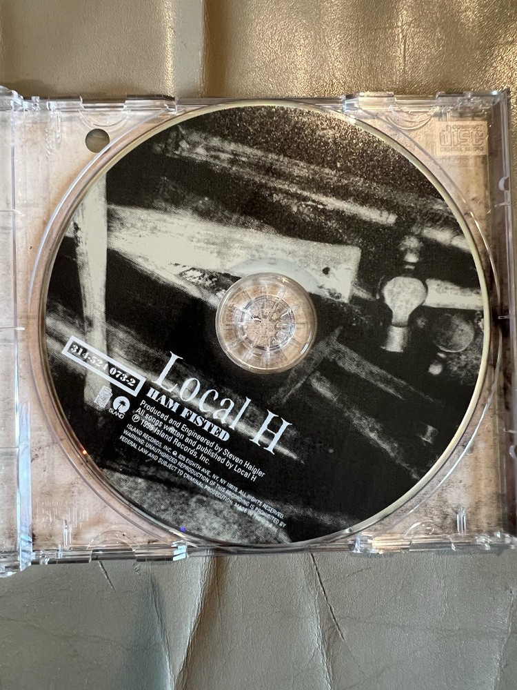 Local H ~ HAM FISTED/ Autographed & Certified