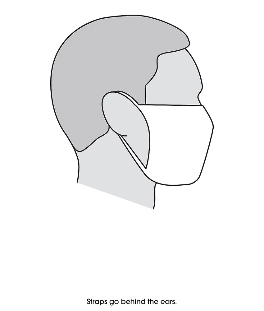 Disposable Face Covering (Gray)