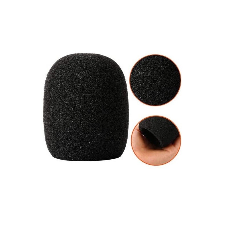Microphone Muffler Windshield Cover Sock Windscreen Sponge for shure SM58 5 Pack