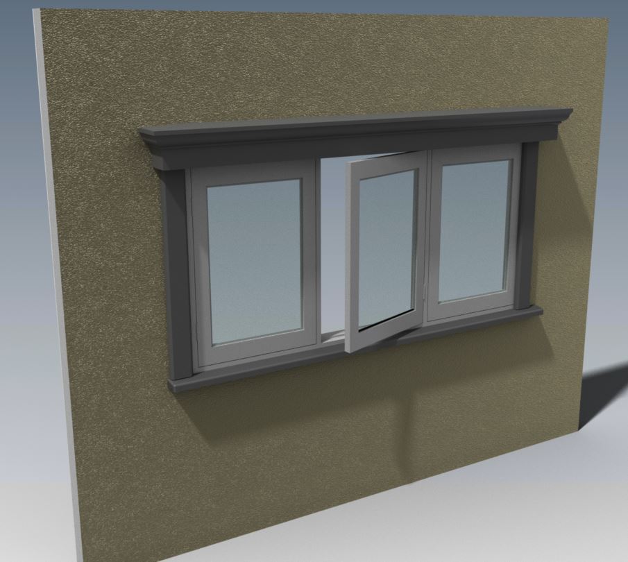 TIMBER CASEMENT WINDOWS - V03 - Building Plans 2D & 3D - MAKE YOUR OWN & SAVE $$