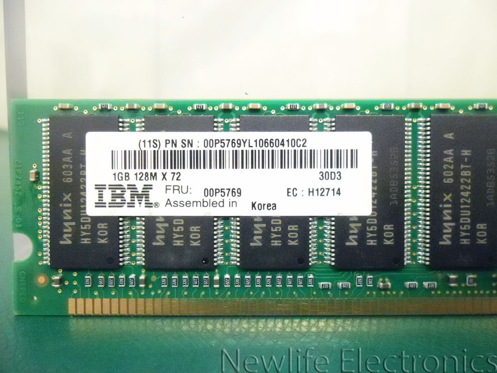 IBM 00P5769 1GB PC-2100 DDR SDRAM Server Memory