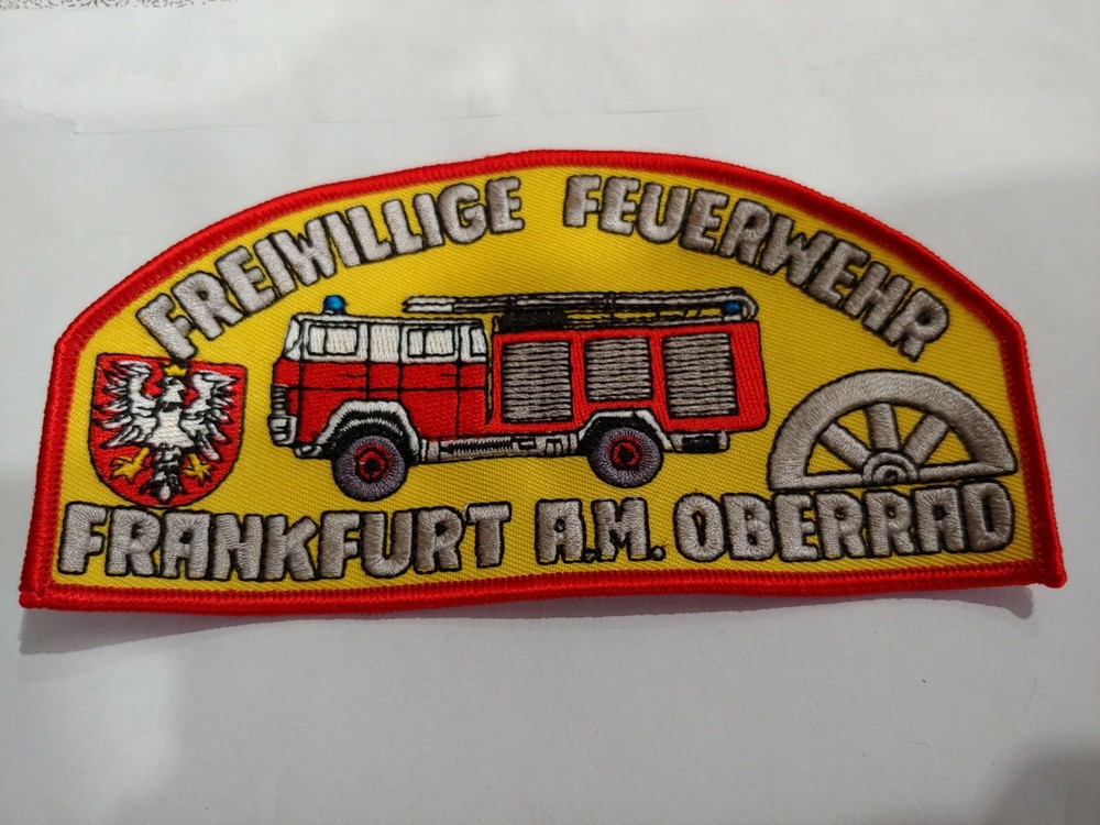 GERMANY FREIWILLIGE FEUERWEHR FIRE DEPARTMENT PATCH