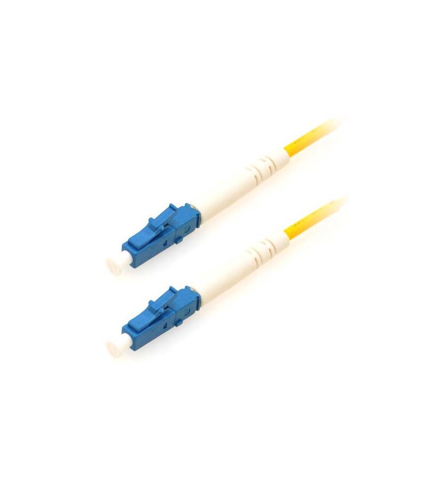 1m LC-LC Simplex 9/125 OS2 Singlemode Fiber Optic Patch Cable OFNR Yellow 3FT
