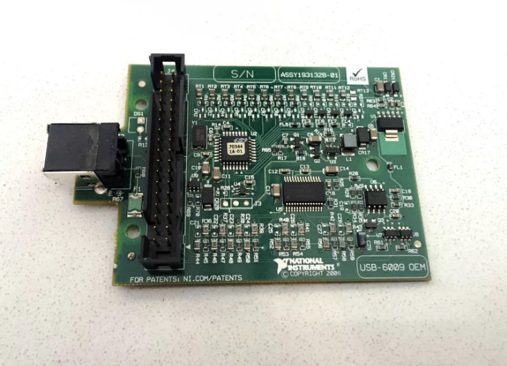 For NI USB-6009 Multi functional DAQ card for data acquisition 193132-01