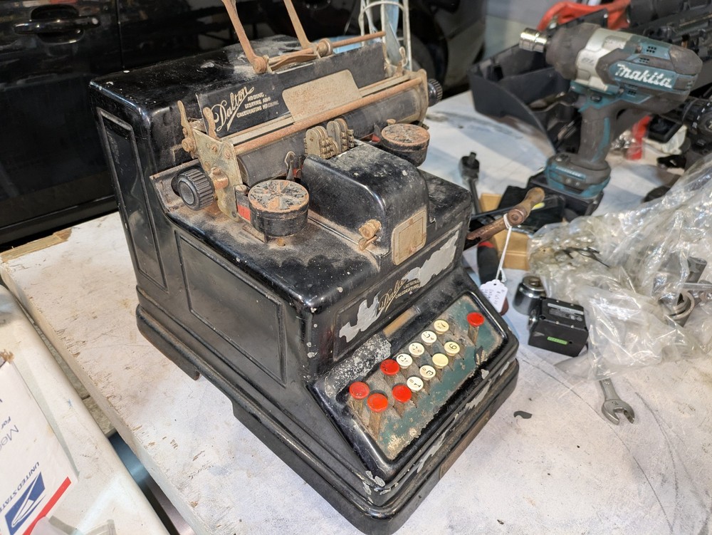 Antique Dalton Adding Listing & Calculating Machine Cincinnati, Ohio Early 1900s