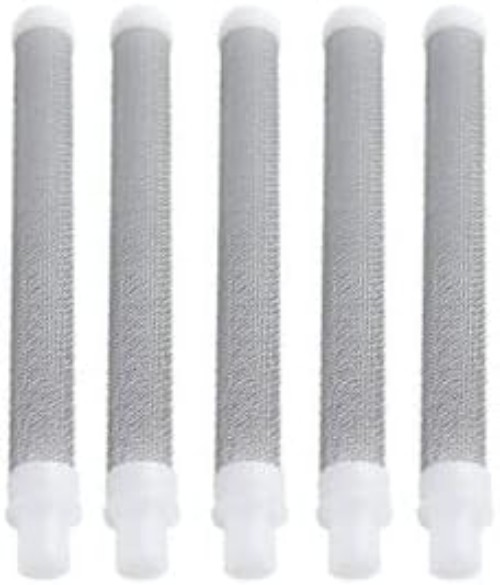 5 Pack Airless Spray Gun Filter 60 Mesh Replacement High Pressure Spraying Ac...