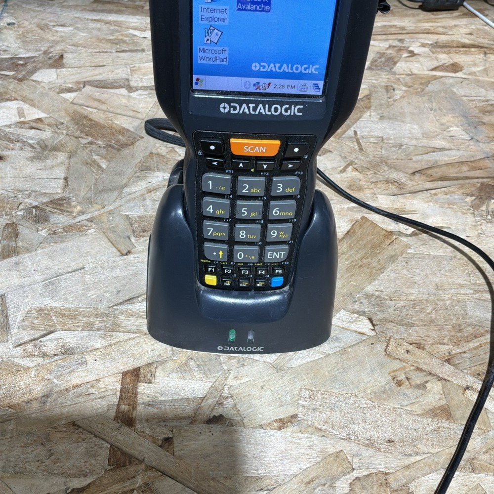Datalogic Falcon X4 Handheld Mobile Barcode Scanner Computer 945550009 w/ Dock