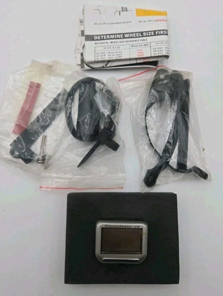 Topeak Panoram V9 Wireless Bike Computer 9 Function Speedometer NEW Open Box