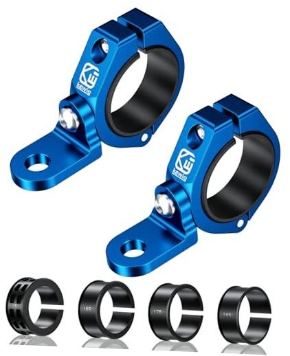 2PCS Whip Flag Mounts, Solid Aluminum Alloy UTV Whip Light Mount, Off-Road