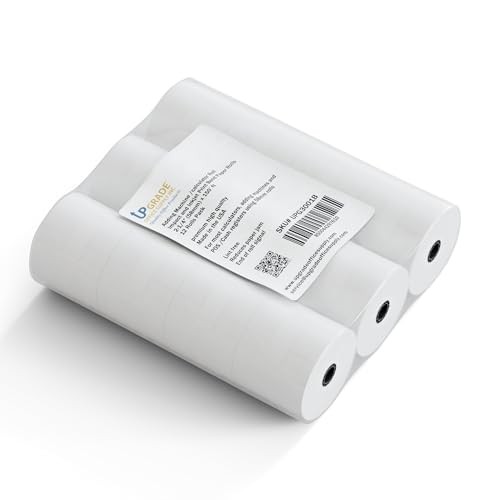 Upgrade Adding Machine Tape, 2/4 x50 ft2 Pack, Made in USA 1