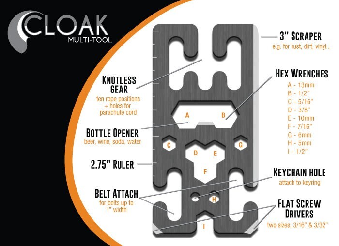 Titanium Cloak Multi-Tool