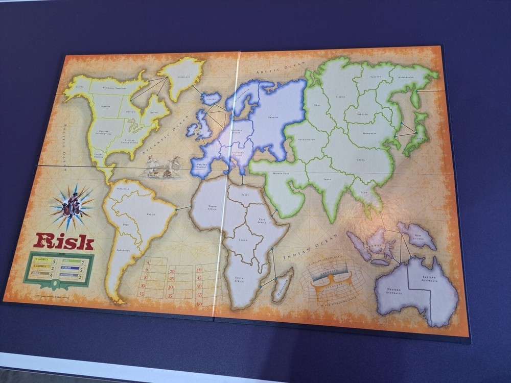 2003 Risk Game Replacement Board