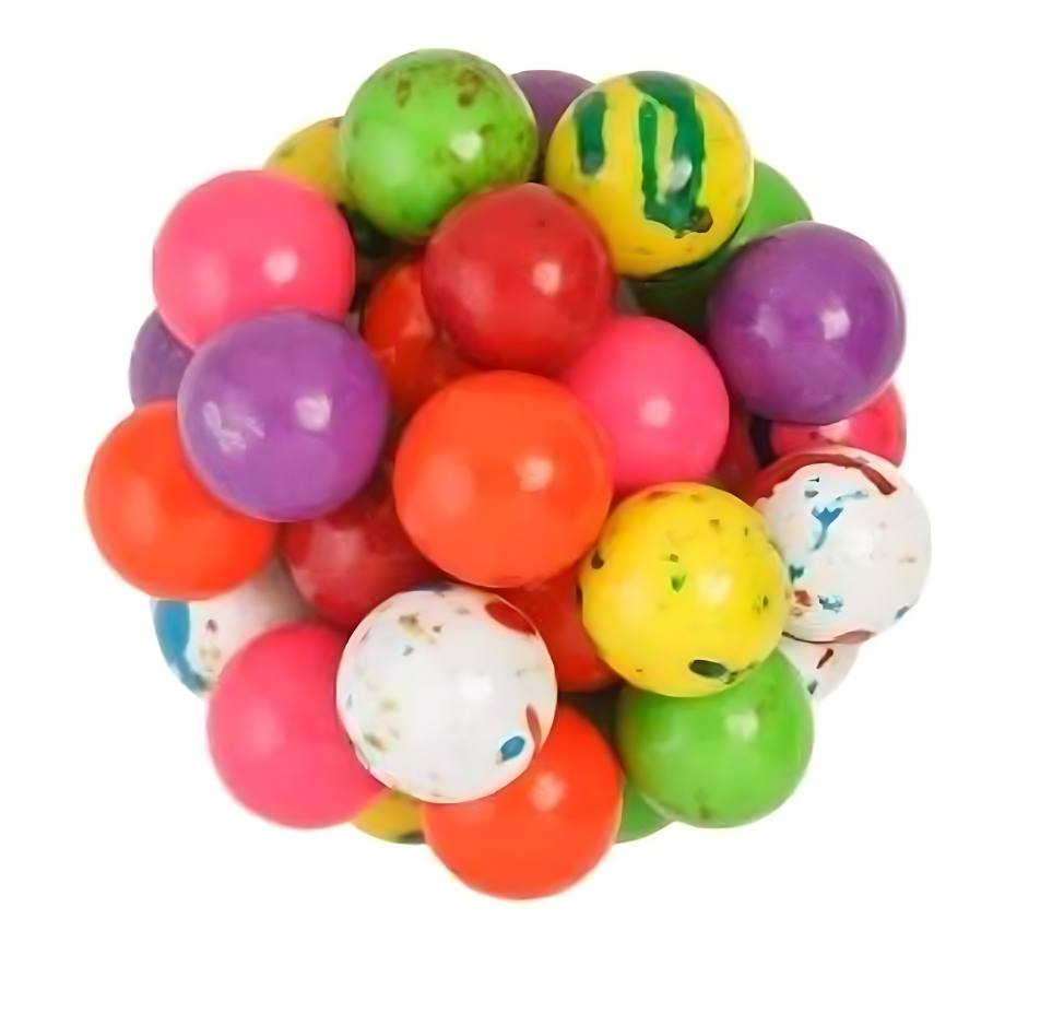 Candy Center Assorted Jawbreakers 1, 1.75 Inch Hard Candy by NY Spice