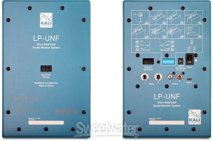 Kali Audio LP-UNF Powered Studio Monitors - Blue