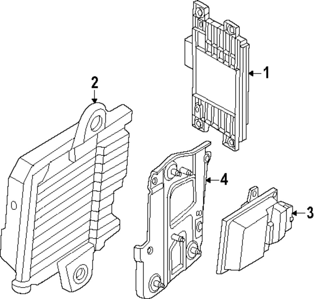 Genuine Nissan Control Module 237H0-6UA1A