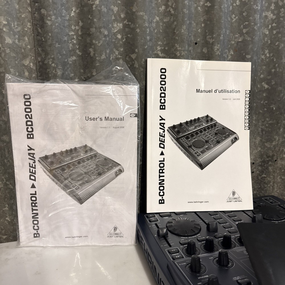 Behringer B-Control DeeJay BCD2000 Mint Condition Im Box! DJ Mixer Machine