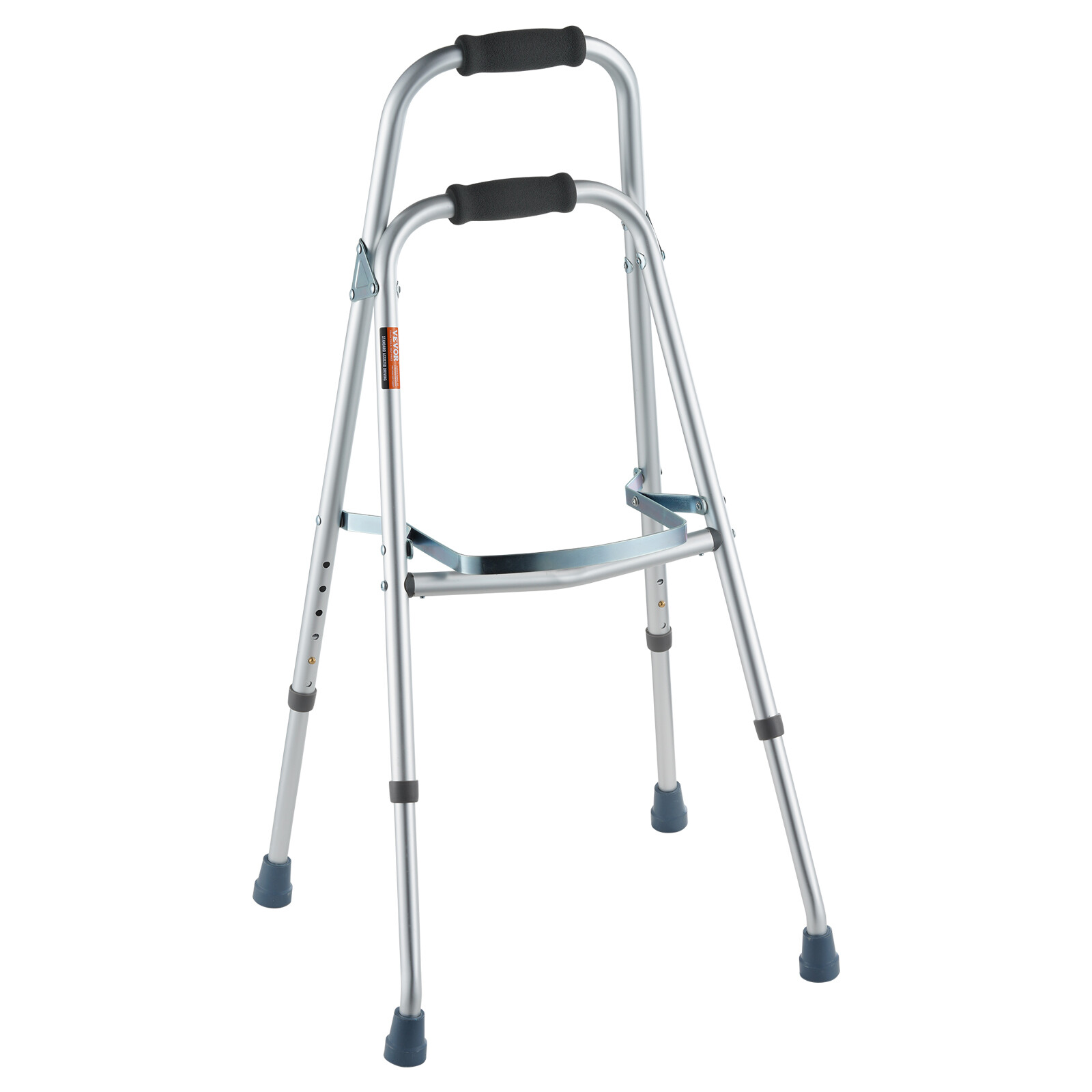VEVOR Folding Hemi Walker One Arm Mobility Walker for Senior & Adjustable Height