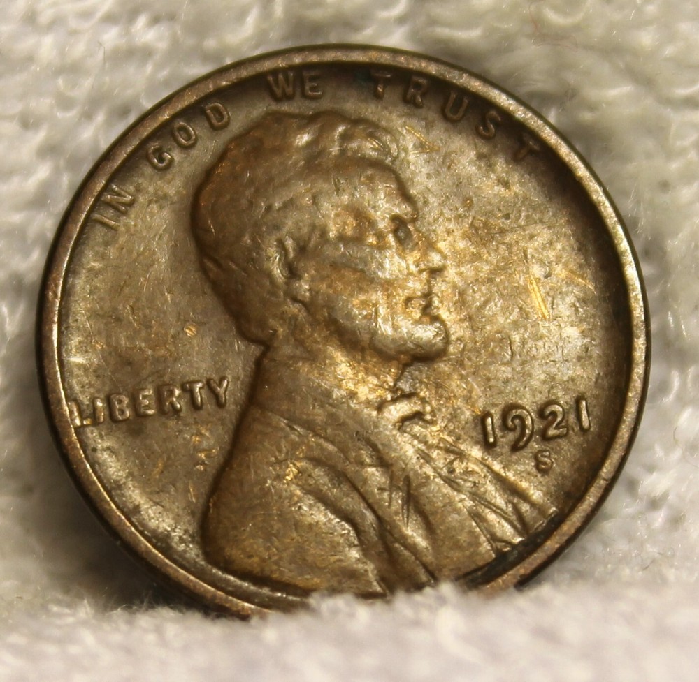 lincoln cents 1921S